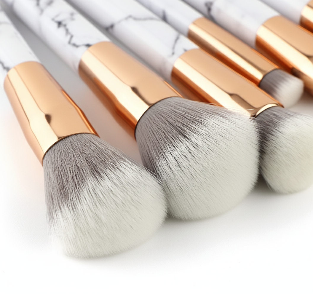 Marbella Luxe – 11-Piece Marble Makeup Brush Set