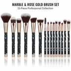 Marbella Luxe – 11-Piece Marble Makeup Brush Set