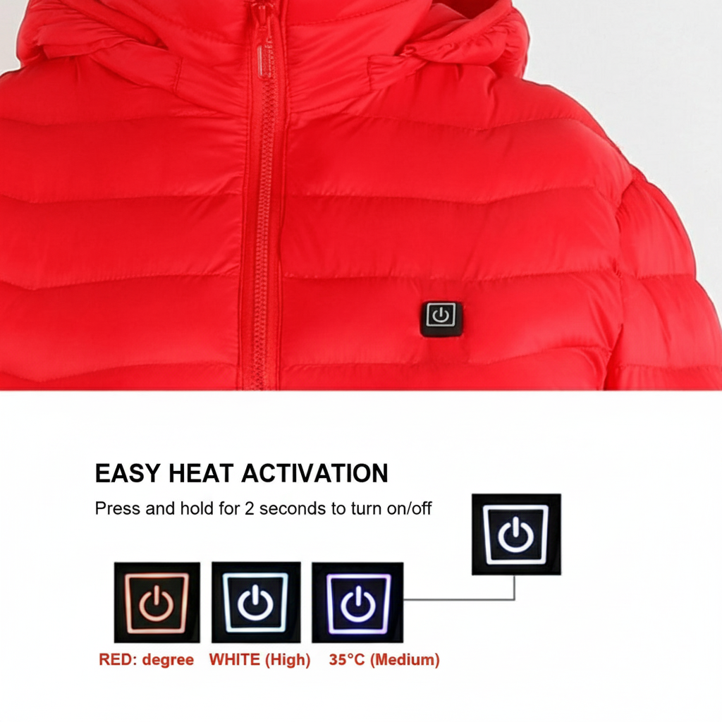 ArcticCore Pro – Smart Heated Jacket