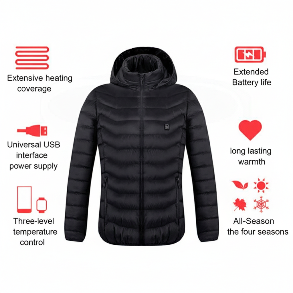 ArcticCore Pro – Smart Heated Jacket