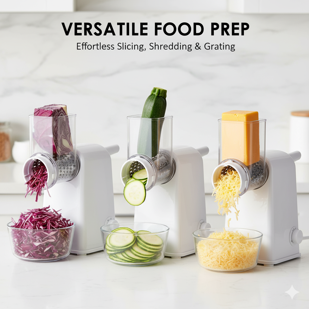 Chefora SlicePro – 3-in-1 Gourmet Vegetable Cutter