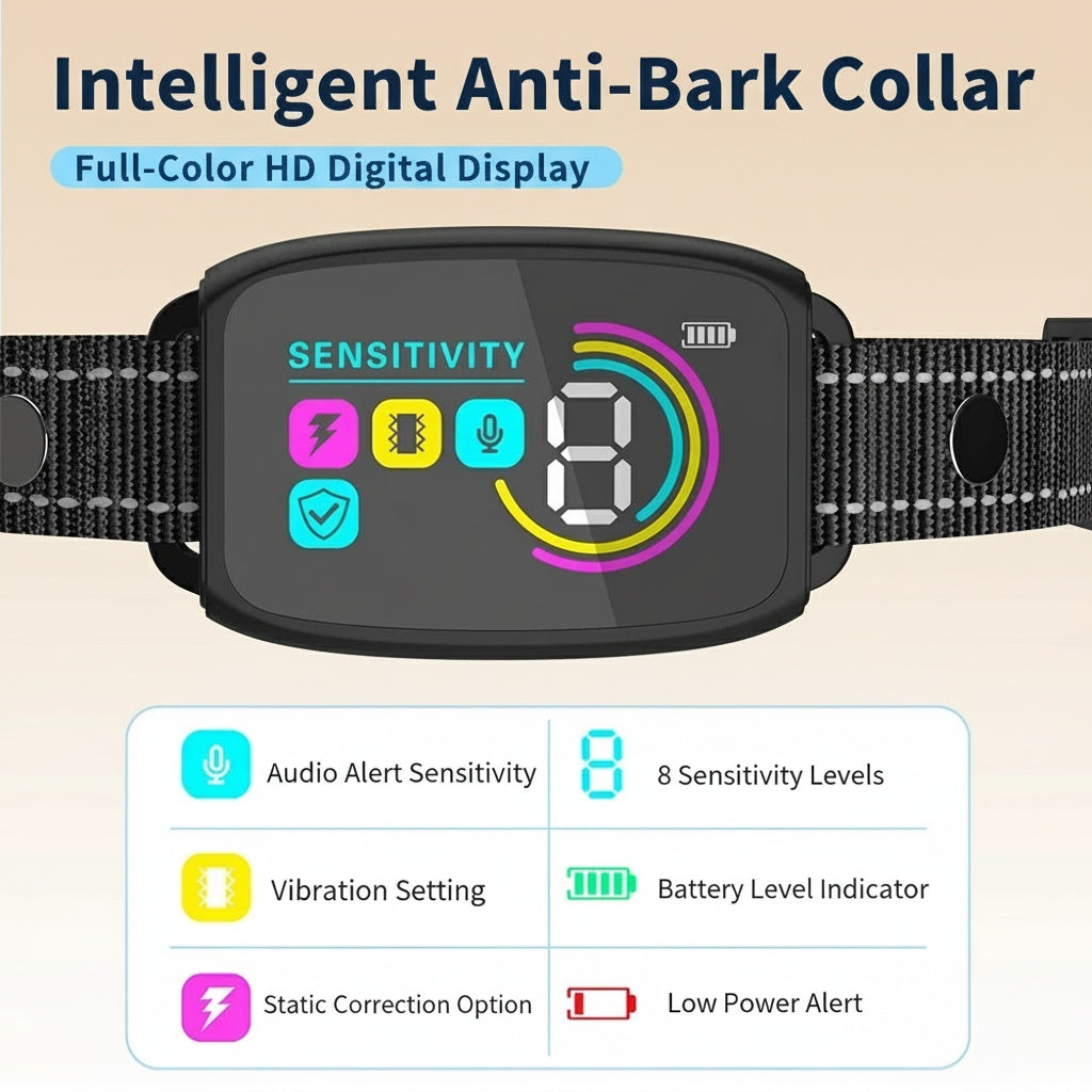 BarkShield Pro – Smart Anti-Bark Collar